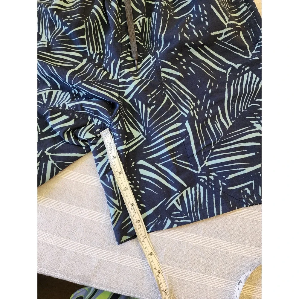 Patagonia S NEW! Men's Baggies In Rain Fern Dam Blue Swim Trunks